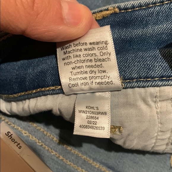 NWT Nine West Denim Blue Women's Shorts - Picture 6 of 7